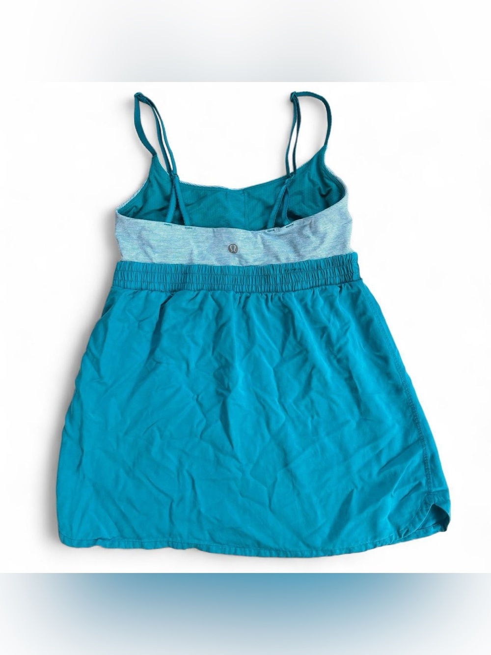 Lululemon babydoll blue striped bliss tank size 6 - Picture 3 of 3